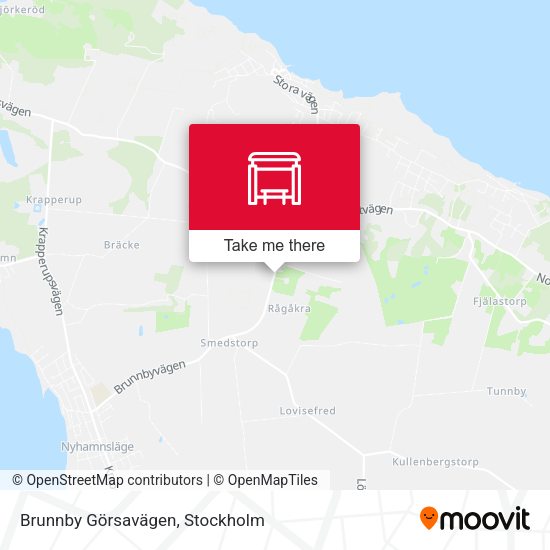 Brunnby Görsavägen map