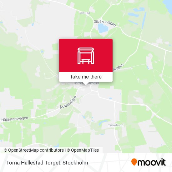 Torna Hällestad Torget map