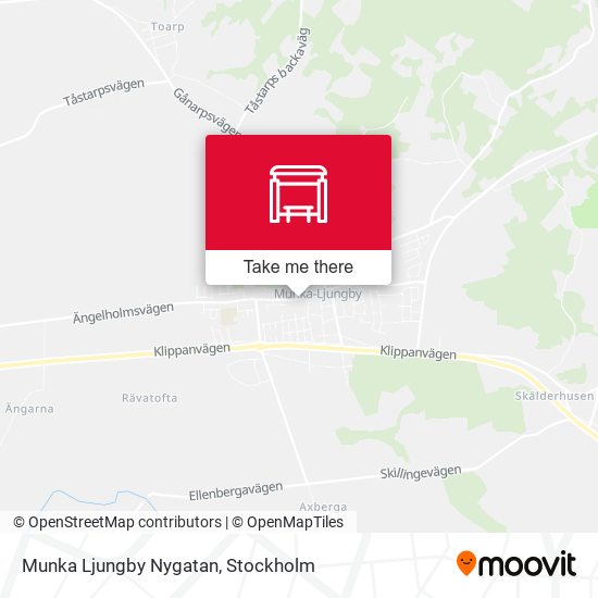 Munka Ljungby Nygatan map