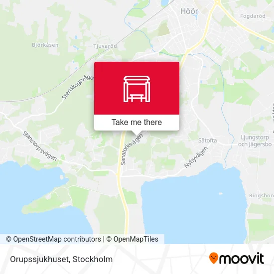Orupssjukhuset map
