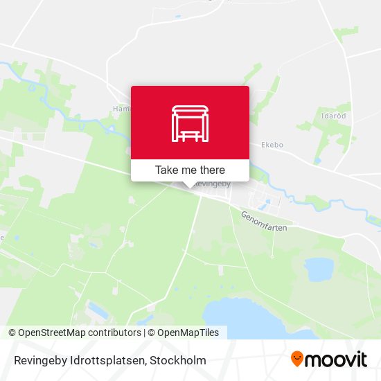 Revingeby Idrottsplatsen map