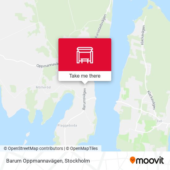 Barum Oppmannavägen map