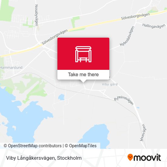 Viby Långåkersvägen map