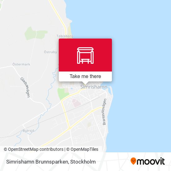 Simrishamn Brunnsparken map