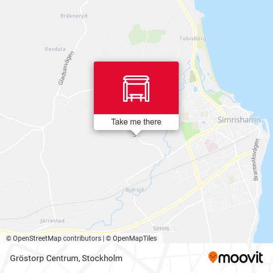 Gröstorp Centrum map