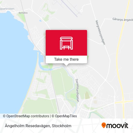 Ängelholm Resedavägen map