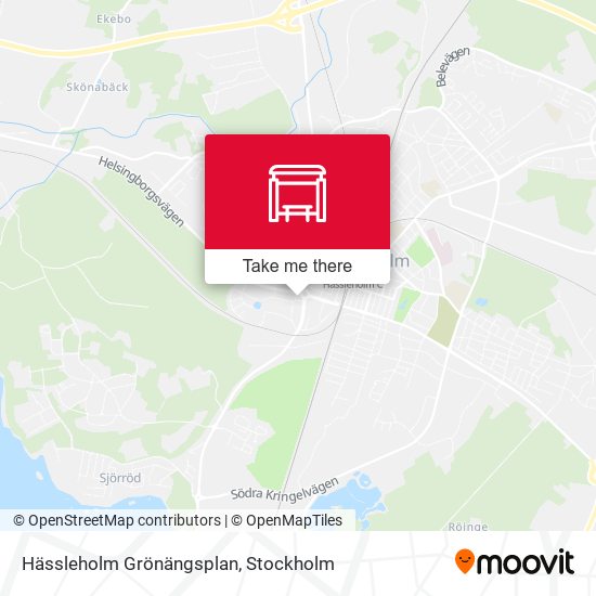Hässleholm Grönängsplan map