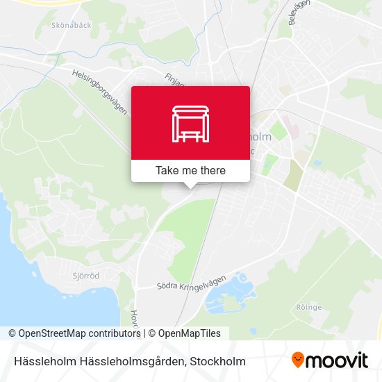 Hässleholm Hässleholmsgården map