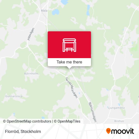 Florröd map