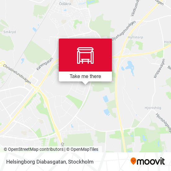 Helsingborg Diabasgatan map