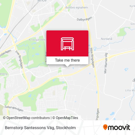 Bernstorp Santessons Väg map