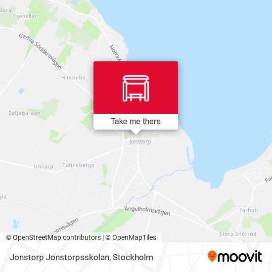 Jonstorp Jonstorpsskolan map