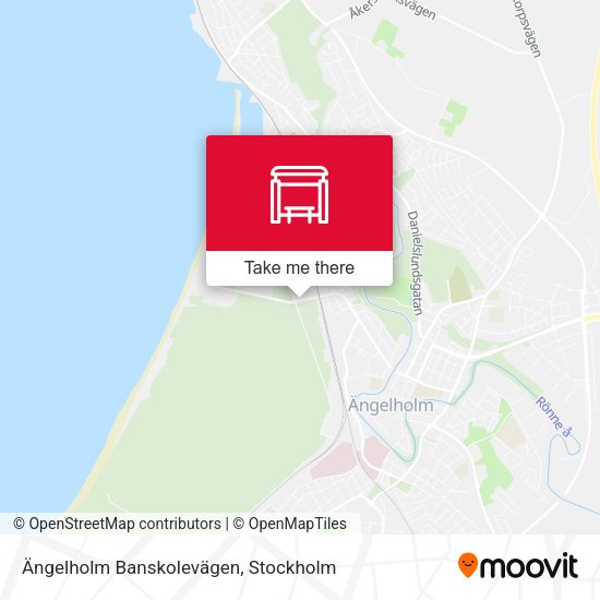 Ängelholm Banskolevägen map