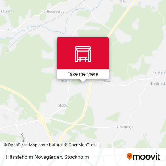 Hässleholm Novagården map