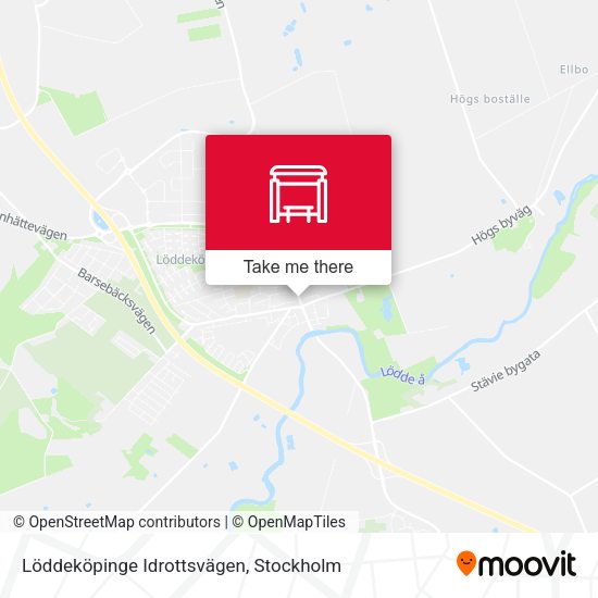Löddeköpinge Idrottsvägen map