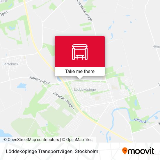 Löddeköpinge Transportvägen map