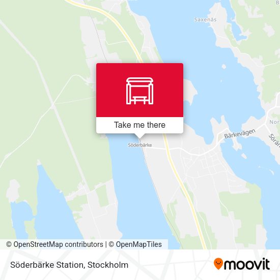 Söderbärke Station map