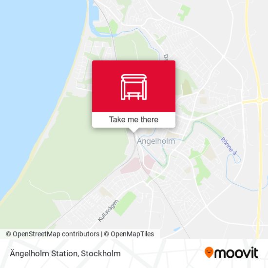 Ängelholm Station map