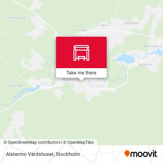 Alstermo Värdshuset map