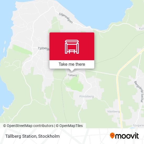 Tällberg Station map