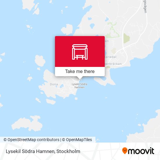 Lysekil Södra Hamnen map