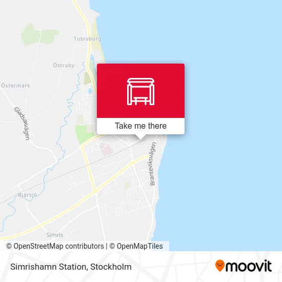 Simrishamn Station map