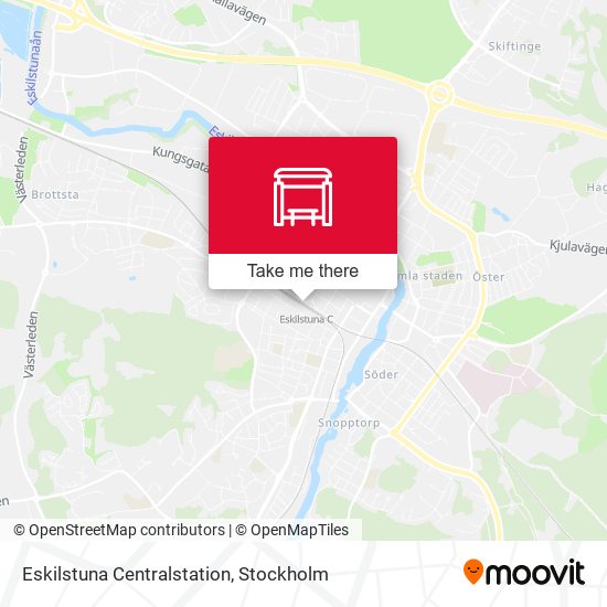 Eskilstuna Centralstation map