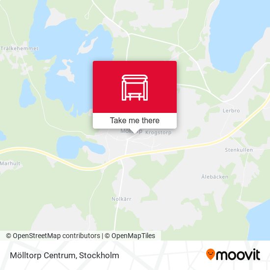 Mölltorp Centrum map