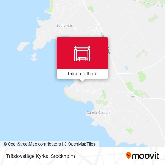 Träslövsläge Kyrka map