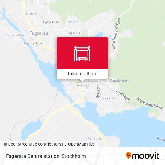 Fagersta Centralstation map