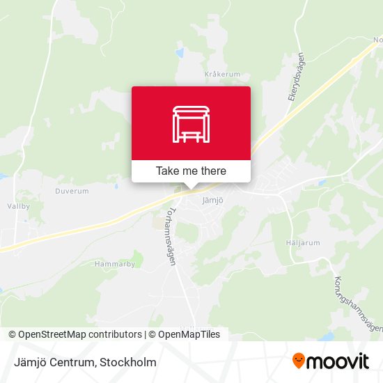 Jämjö Centrum map