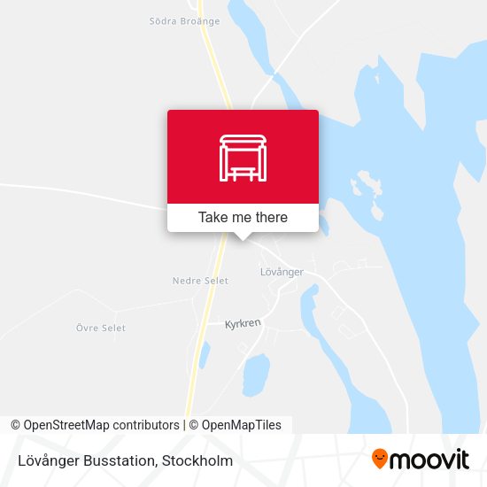 Lövånger Busstation map