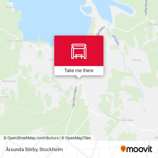 Årsunda Sörby map