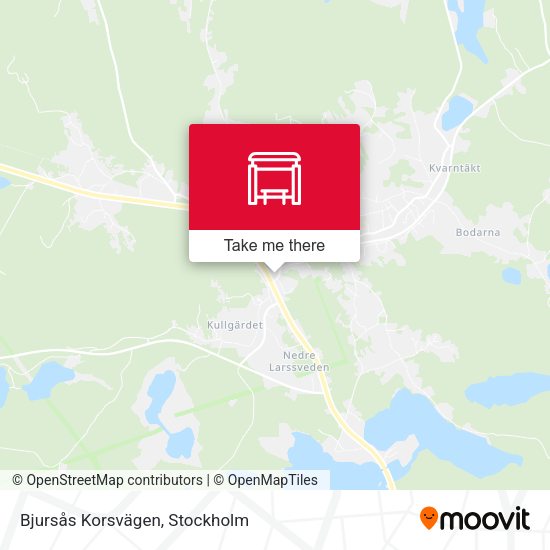 Bjursås Korsvägen map