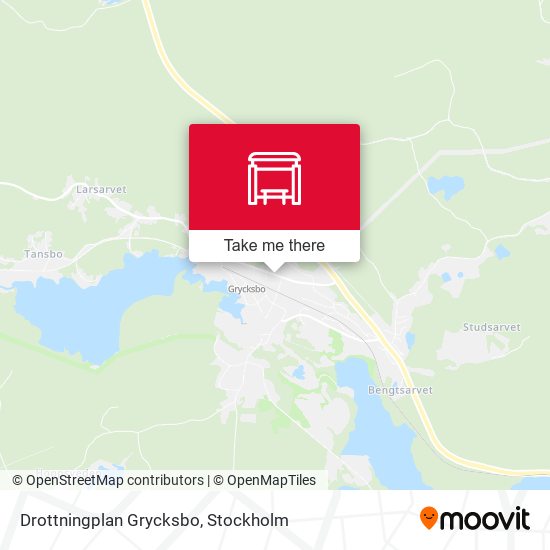 Drottningplan Grycksbo map