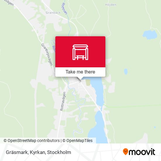 Gräsmark, Kyrkan map