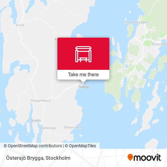 Östersjö Brygga map