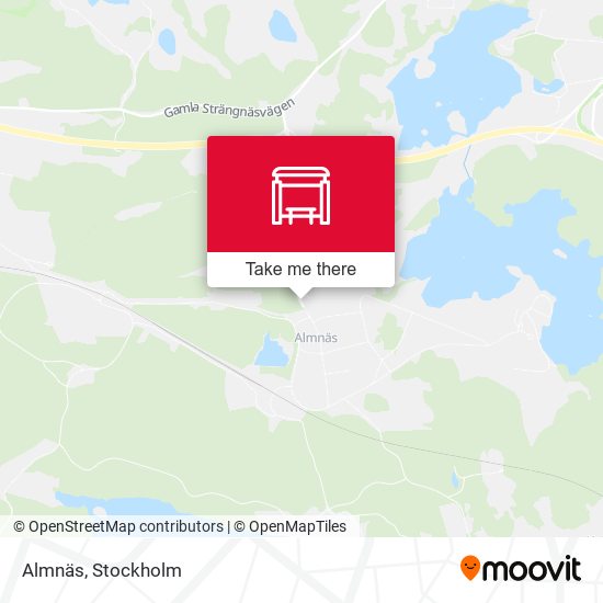 Almnäs Södertälje map