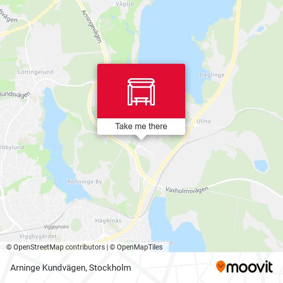 Arninge Kundvägen map