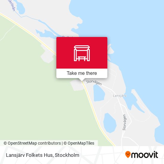 Lansjärv Folkets Hus map