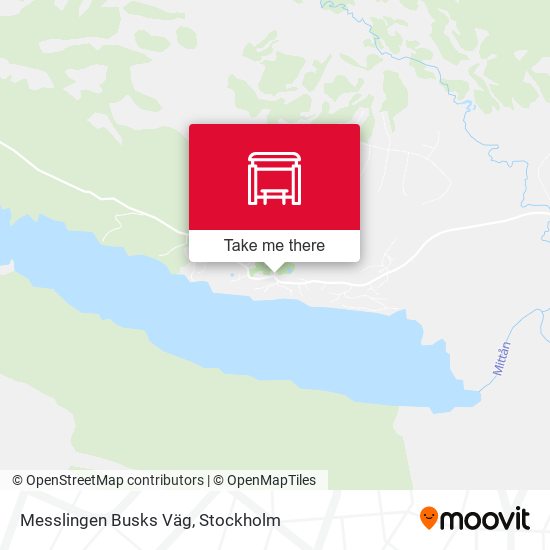 Messlingen Busks Väg map