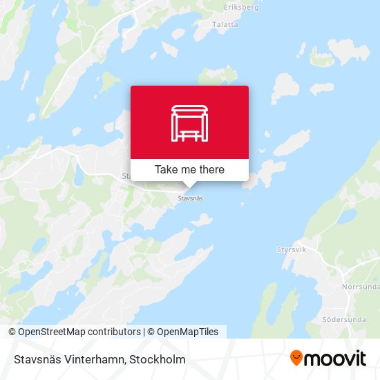 Stavsnäs Vinterhamn map