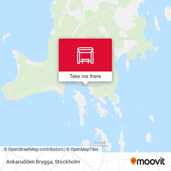 Ankarudden Brygga map