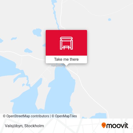Valsjöbyn map