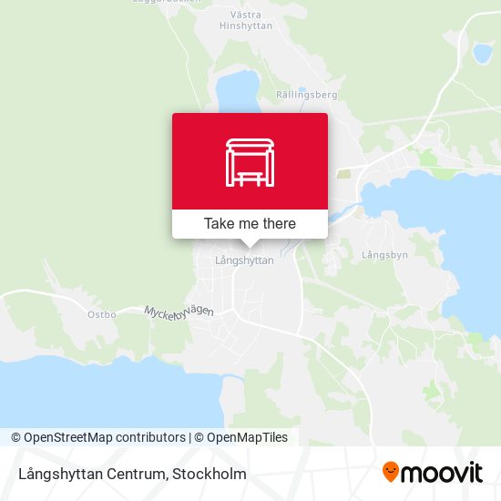 Långshyttan Centrum map