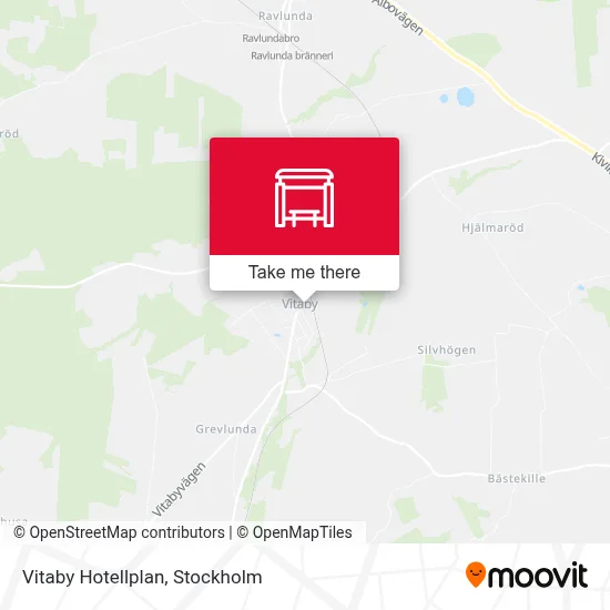 Vitaby Hotellplan map