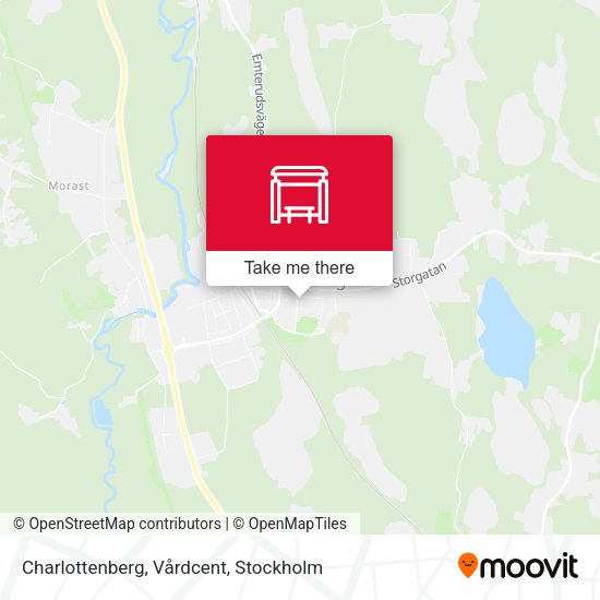 Charlottenberg, Vårdcent map