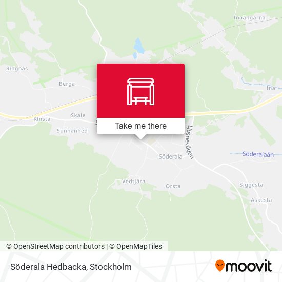 Söderala Hedbacka map
