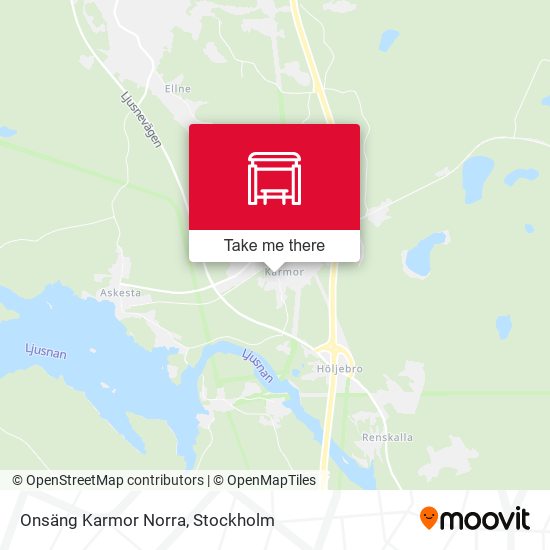 Onsäng Karmor Norra map