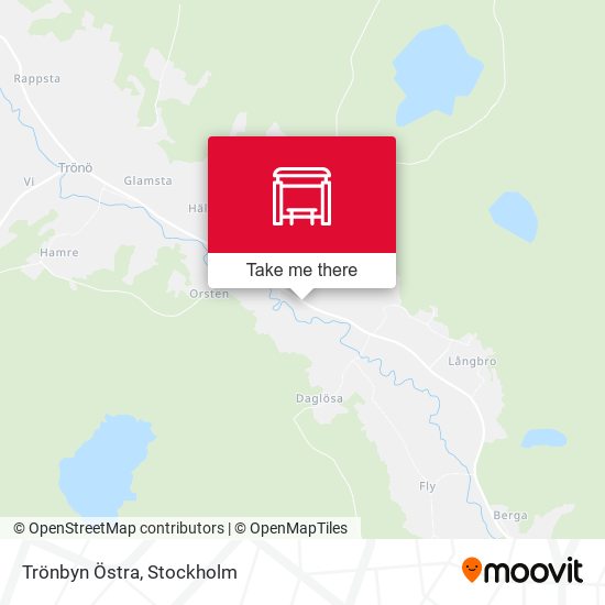Trönbyn Östra map
